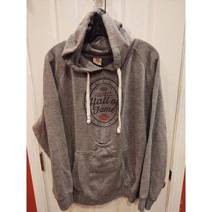 Brew City Atlanta GA College Football Hall of Fame Hoodie XL Beer Pouch Gray